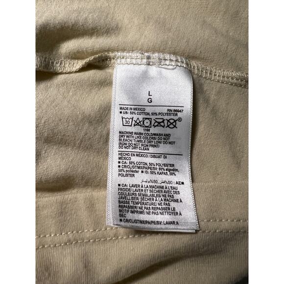 Jimi Hendrix Size Large T-shirt cream The Jimi Hendrix Experience Band Tee - Picture 4 of 6